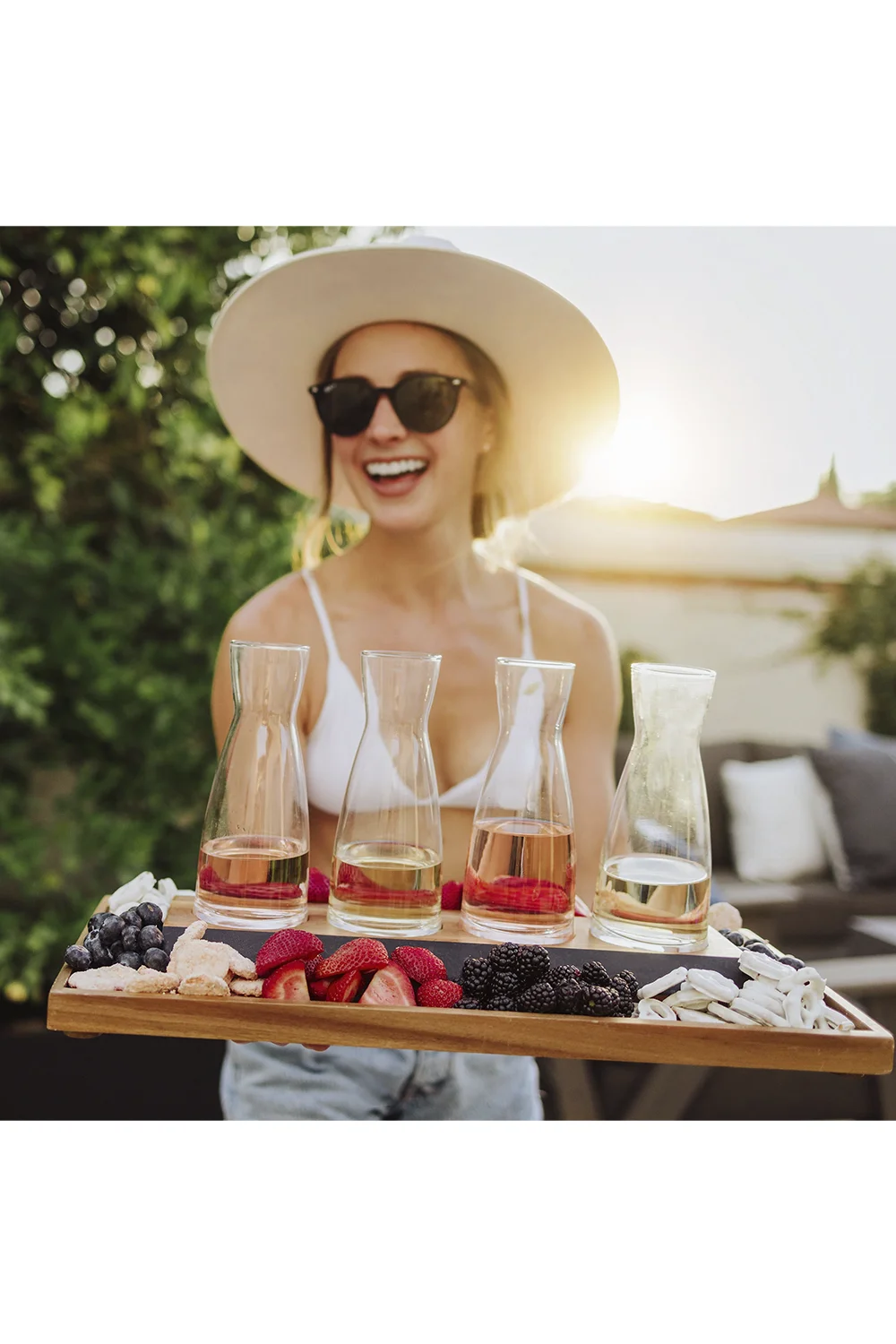 Cava Tasting Collection with 4 Glass Carafes - Image 5
