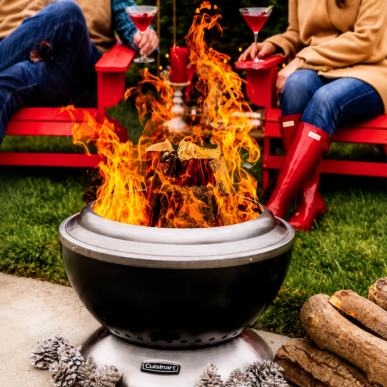 Alternative view of Cuisinart Cleanburn Fire Pit